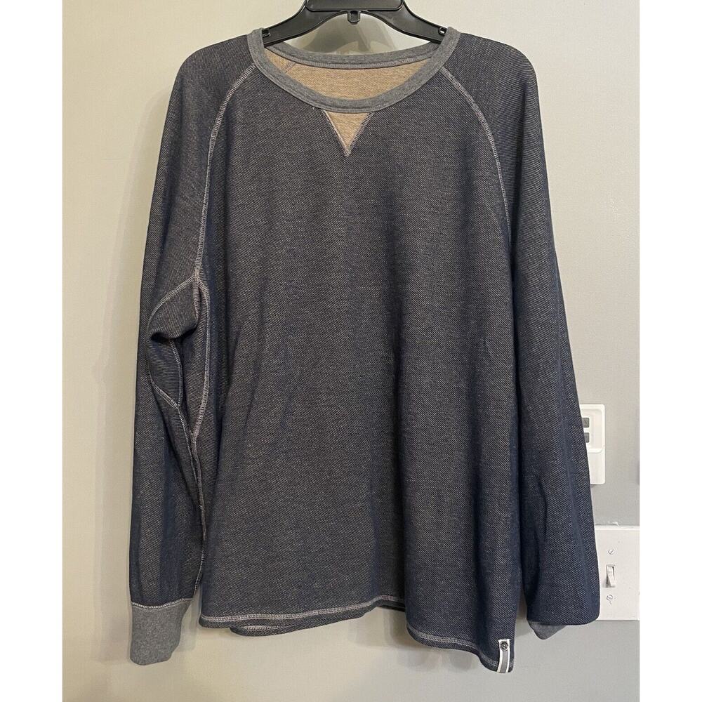 Tommy Bahama Sweater Crew Neck Long Sleeve Reversible Mens XL
